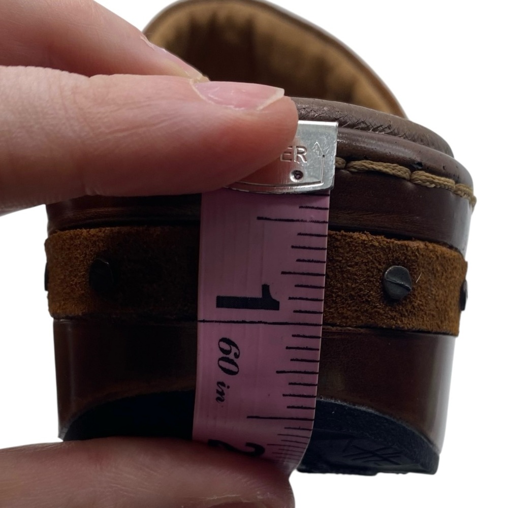 Born Womens Shoes Bandy Mules Sz 10 Brown Suede Slip On Burnished Comfort Casual - Picture 11 of 15